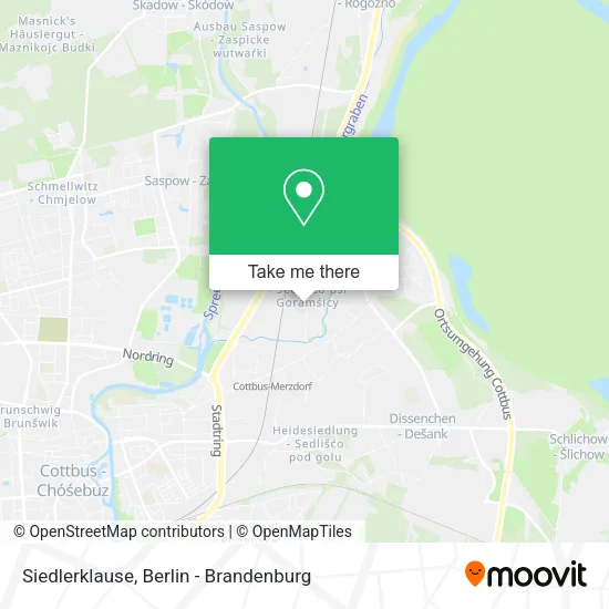 Siedlerklause map
