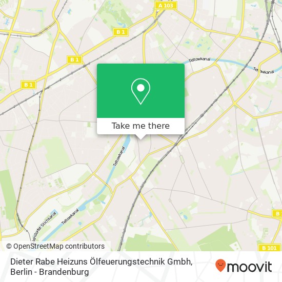 Dieter Rabe Heizuns Ölfeuerungstechnik Gmbh map