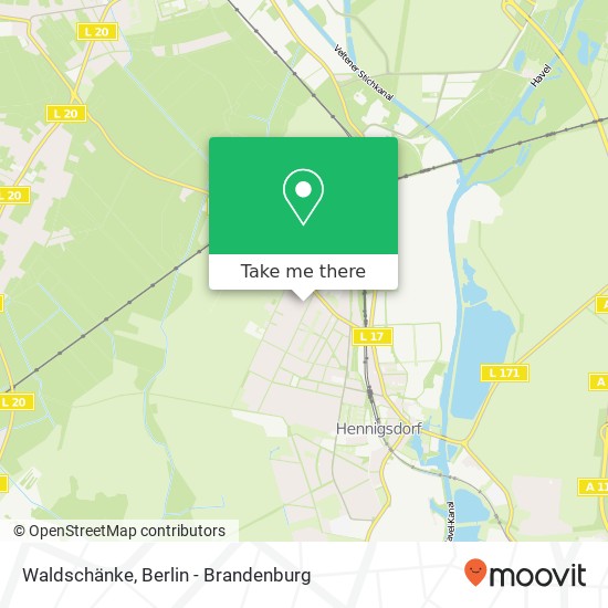 Waldschänke map