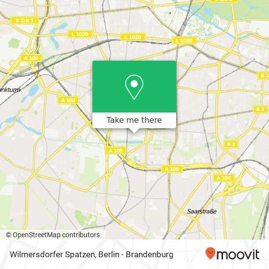 Wilmersdorfer Spatzen map