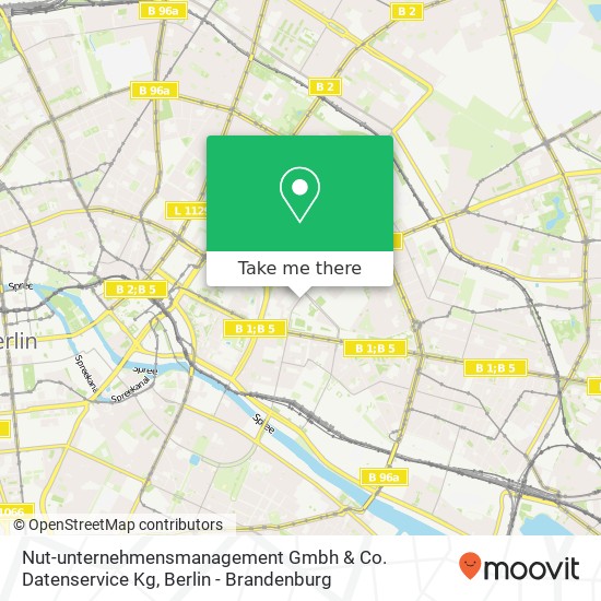 Карта Nut-unternehmensmanagement Gmbh & Co. Datenservice Kg