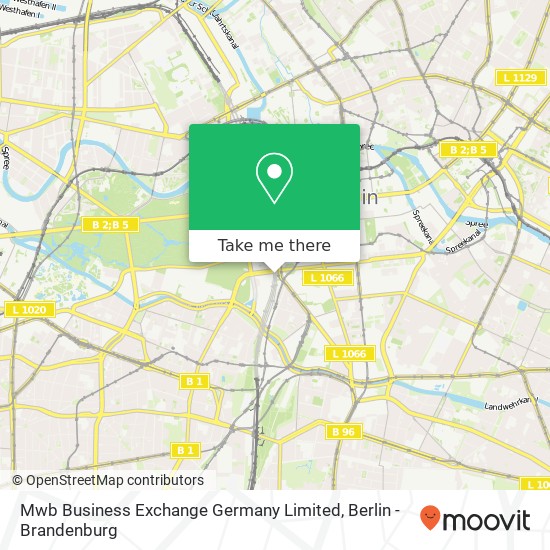 Mwb Business Exchange Germany Limited map