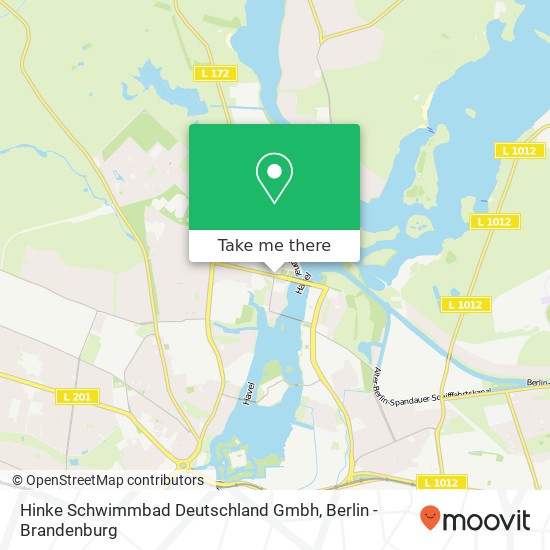 Карта Hinke Schwimmbad Deutschland Gmbh