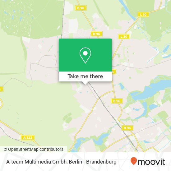 A-team Multimedia Gmbh map