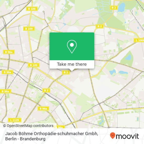 Jacob Böhme Orthopädie-schuhmacher Gmbh map