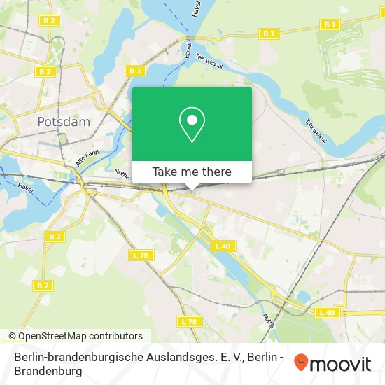 Berlin-brandenburgische Auslandsges. E. V. map