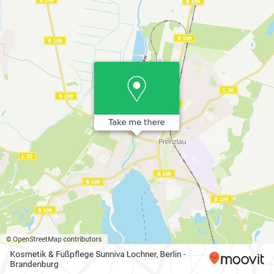 Kosmetik & Fußpflege Sunniva Lochner map