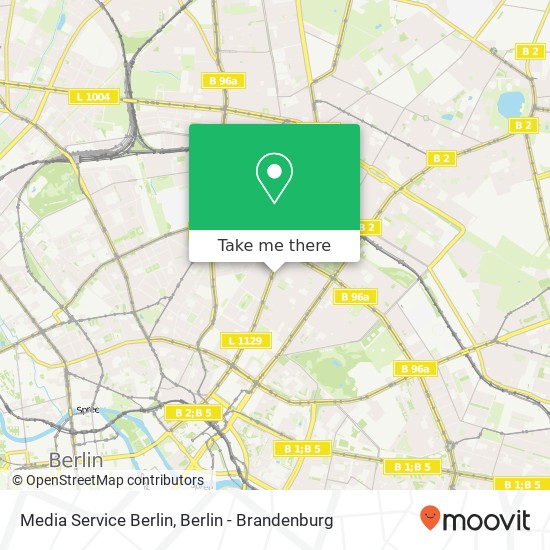 Карта Media Service Berlin