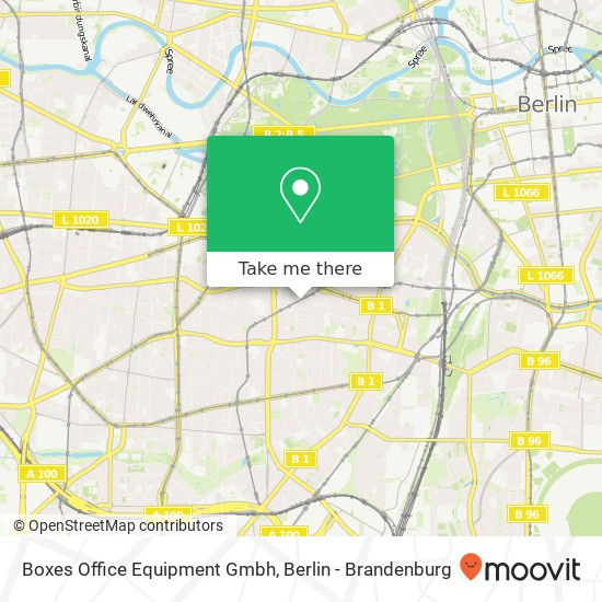 Boxes Office Equipment Gmbh map