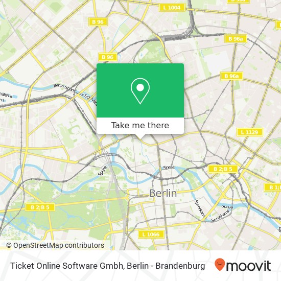 Ticket Online Software Gmbh map