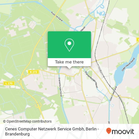 Cenes Computer Netzwerk Service Gmbh map