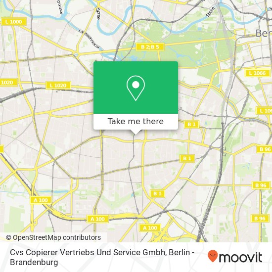 Cvs Copierer Vertriebs Und Service Gmbh map