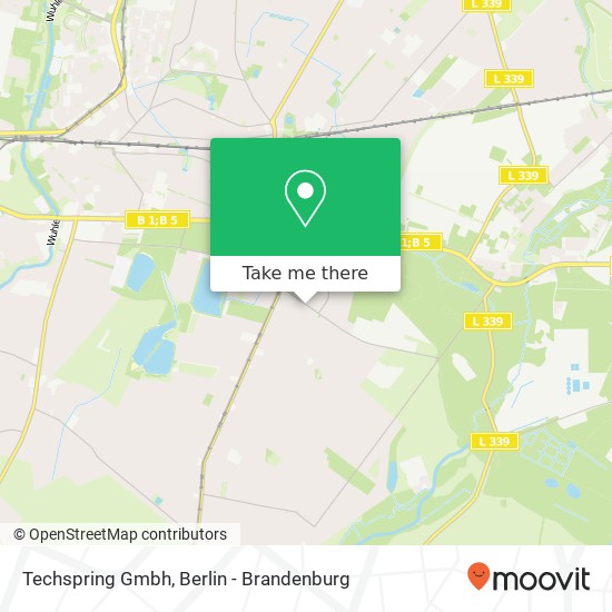 Techspring Gmbh map