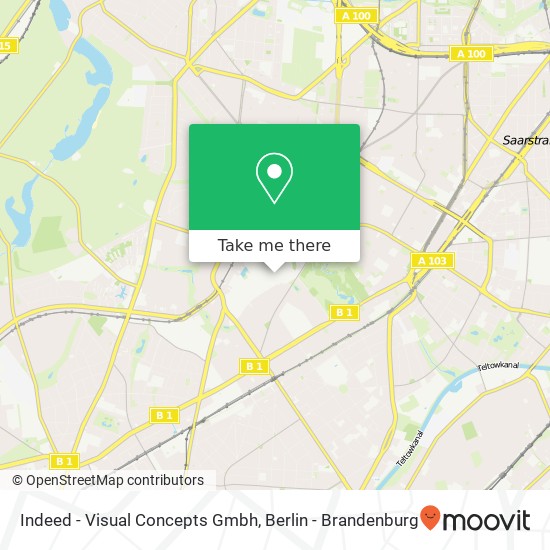 Indeed - Visual Concepts Gmbh map