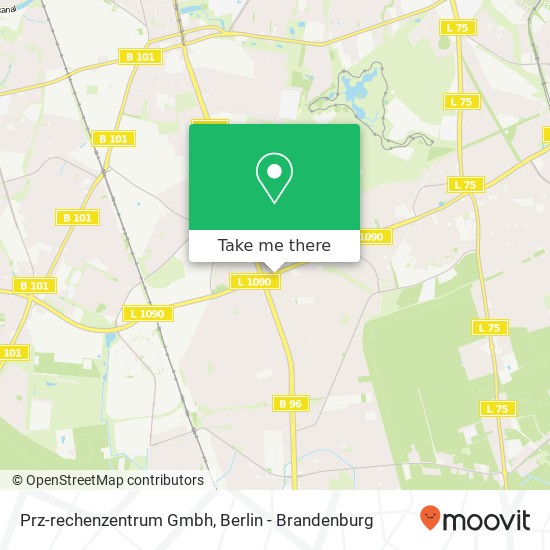 Prz-rechenzentrum Gmbh map