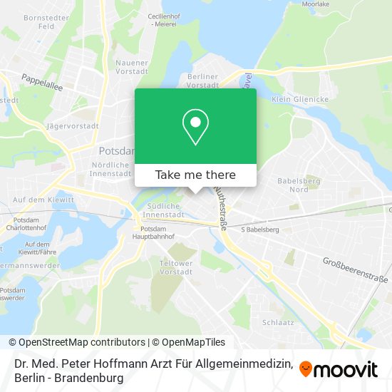 Dr. Med. Peter Hoffmann Arzt Für Allgemeinmedizin map