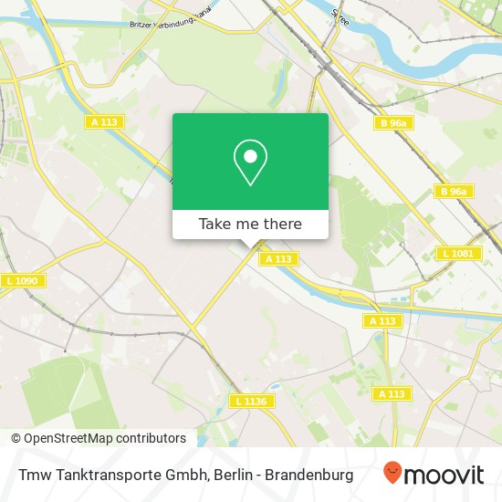 Tmw Tanktransporte Gmbh map