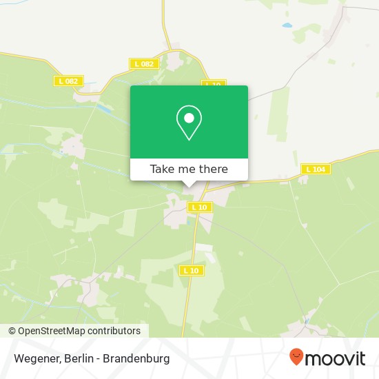 Wegener map