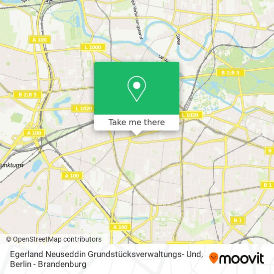 Egerland Neuseddin Grundstücksverwaltungs- Und map