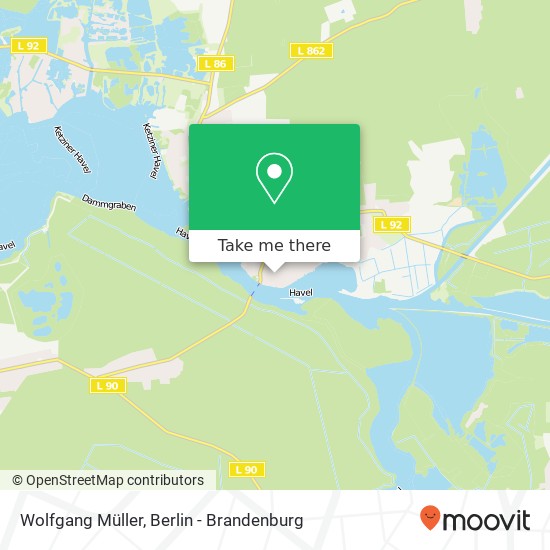 Карта Wolfgang Müller