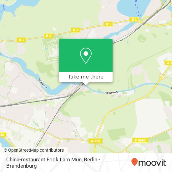 China-restaurant Fook Lam Mun map