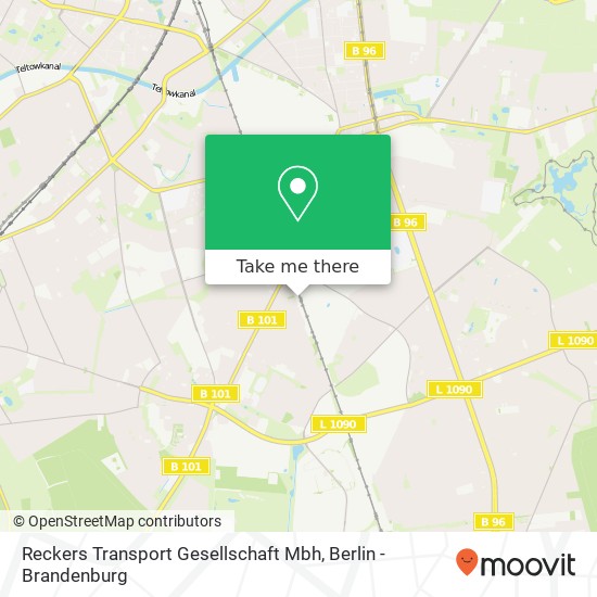 Reckers Transport Gesellschaft Mbh map