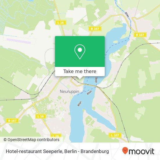 Hotel-restaurant Seeperle map