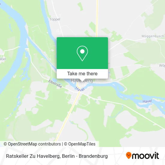 Карта Ratskeller Zu Havelberg
