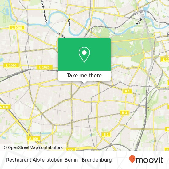 Restaurant Alsterstuben map