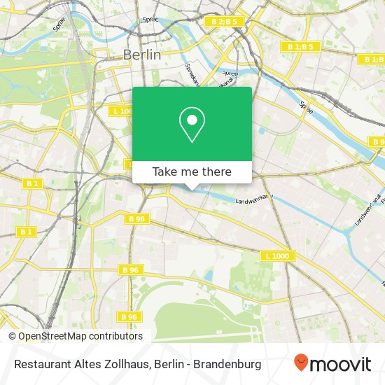 Restaurant Altes Zollhaus map