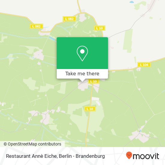 Restaurant Annè Eiche map