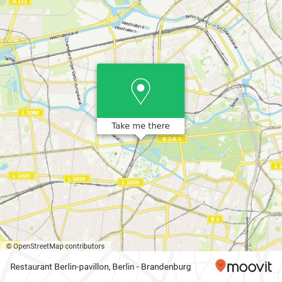 Restaurant Berlin-pavillon map
