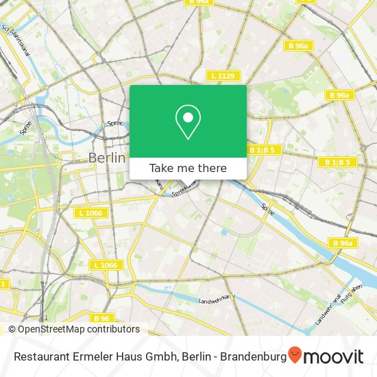 Restaurant Ermeler Haus Gmbh map