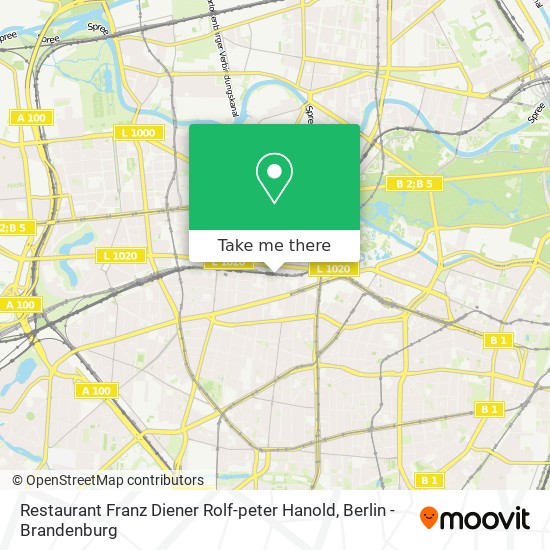 Restaurant Franz Diener Rolf-peter Hanold map