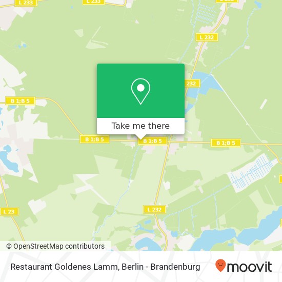 Restaurant Goldenes Lamm map