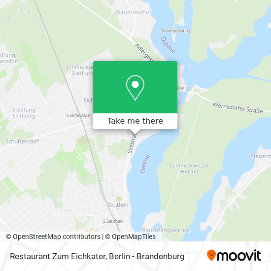 Restaurant Zum Eichkater map