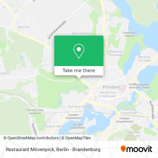 Restaurant Mövenpick map
