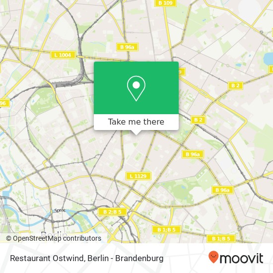 Карта Restaurant Ostwind