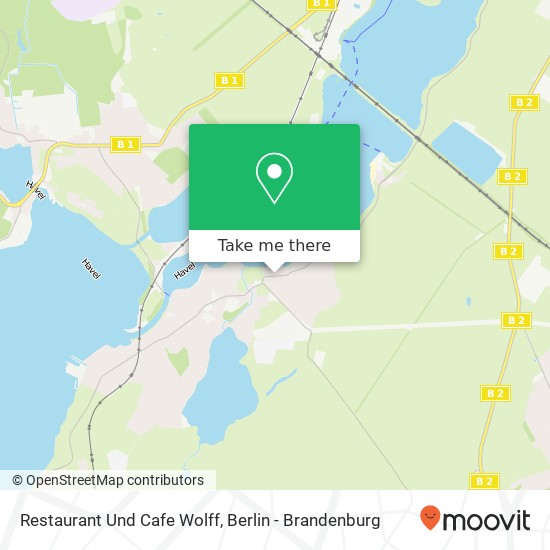 Restaurant Und Cafe Wolff map