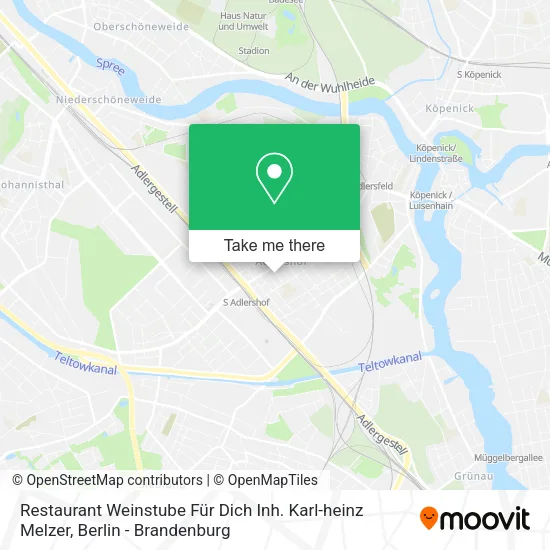 Карта Restaurant Weinstube Für Dich Inh. Karl-heinz Melzer