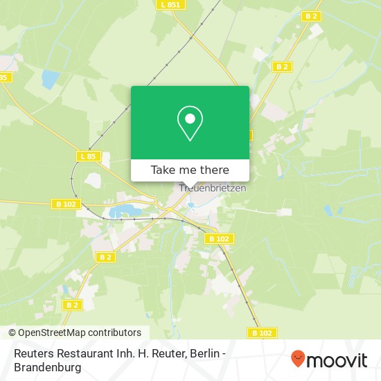Карта Reuters Restaurant Inh. H. Reuter