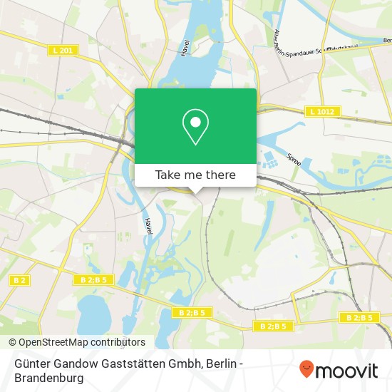 Günter Gandow Gaststätten Gmbh map