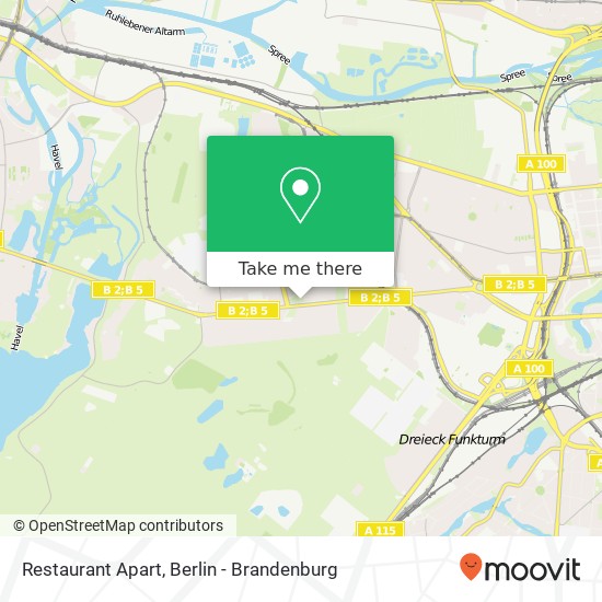 Карта Restaurant Apart