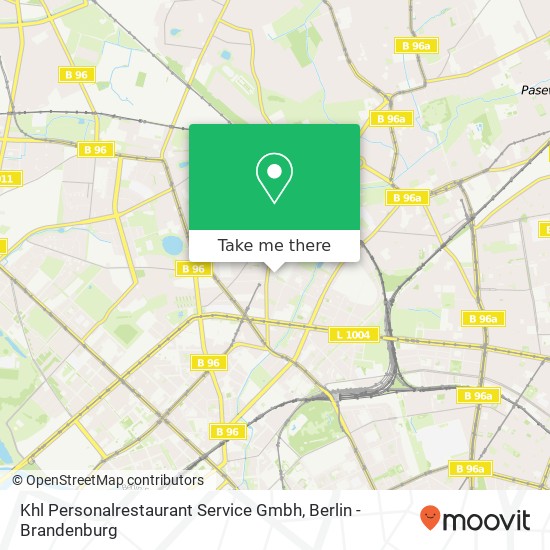 Khl Personalrestaurant Service Gmbh map