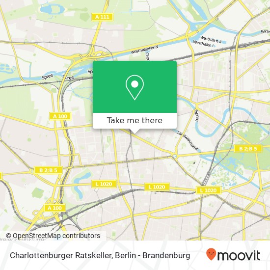 Charlottenburger Ratskeller map