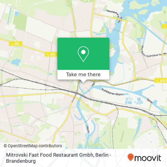 Mitrovski Fast Food Restaurant Gmbh map