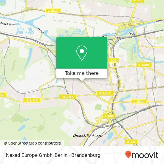 Nexed Europe Gmbh map