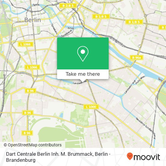 Карта Dart Centrale Berlin Inh. M. Brummack