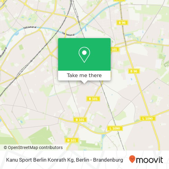 Kanu Sport Berlin Konrath Kg map