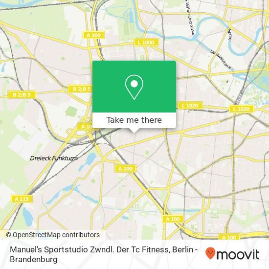 Manuel's Sportstudio Zwndl. Der Tc Fitness map